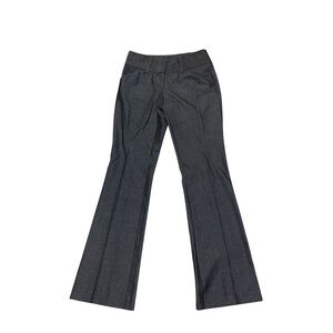 INC International Concepts Gray Black Suiting Work Pants Bootcut New Women’s 2